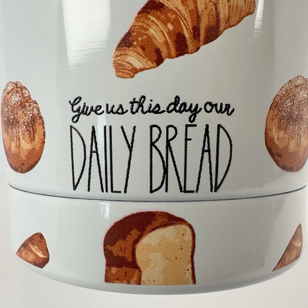 Pepper & Poppy Travel Mug 17oz Stainless Steel Insulated Bread Pretzel